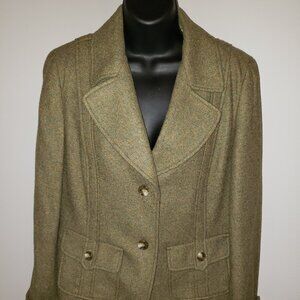 (EUC) Talbots Classic Wool-Mix Riding Jacket (Size 10)